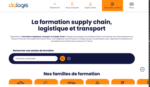 Dialogis la formation logistique, supply chain & transport